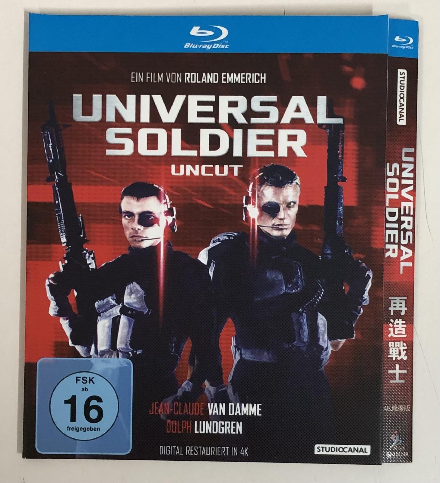 日本語字幕『 Universal Soldier (1992)』ブルーレイ1-DISC[Blu-ray-BOX]高画質海外盤正規品