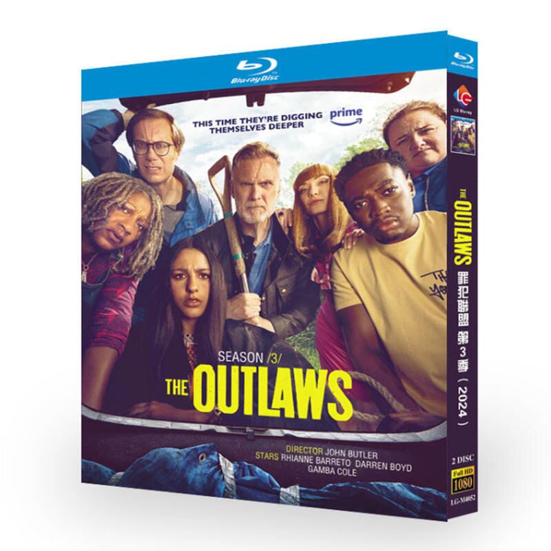 『The Outlaws (原題) シーズン3  』ブルーレイ2-DISC[Blu-ray-BOX]高画質海外盤正規品