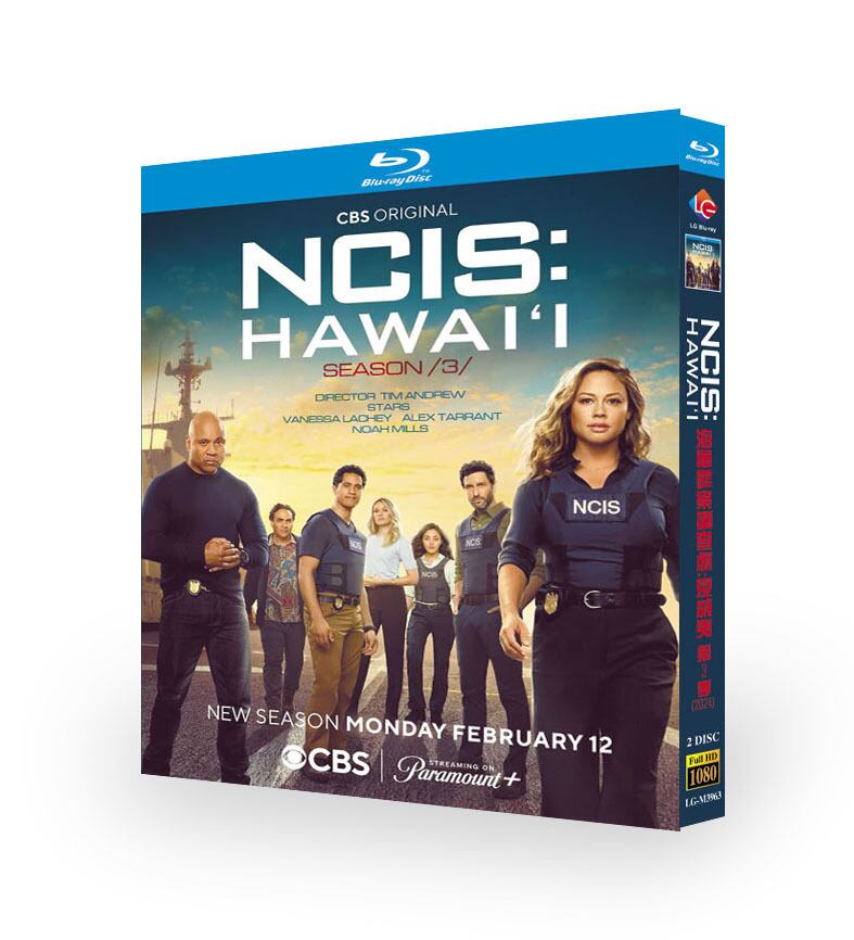 映画『 NCIS: Hawai?i Season 3 (2024)』ブルーレイ2-DISC[Blu-ray-BOX]高画質海外盤正規品