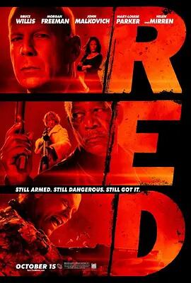 日本語字幕『RED/レッド 』ブルーレイ1-DISC[Blu-ray-BOX]高画質海外盤正規品