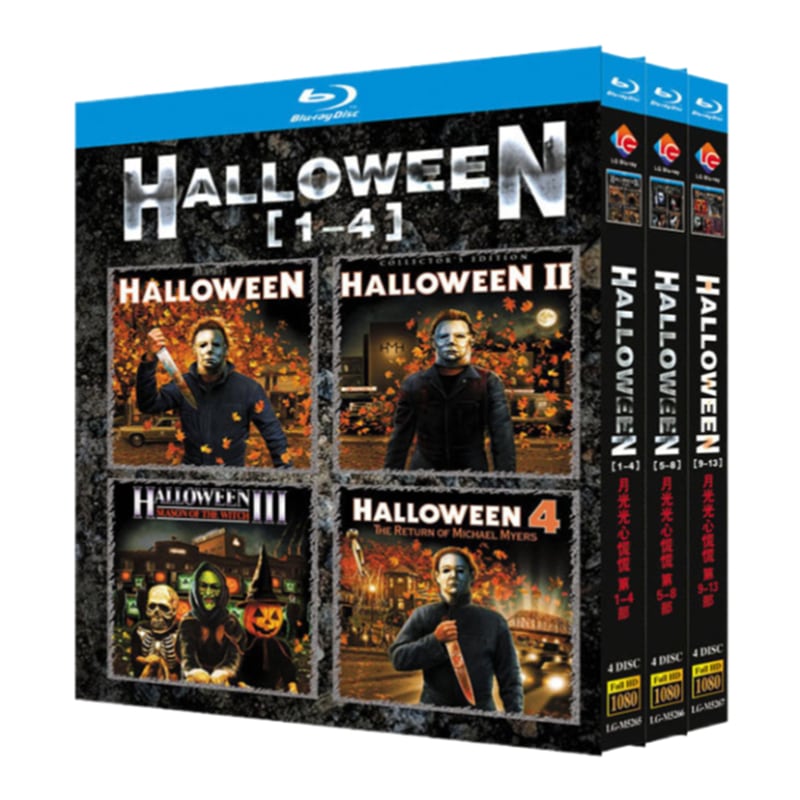 映画『ハロウィン』シリーズ9-13　ブルーレイ4-DISC[Blu-ray-BOX]