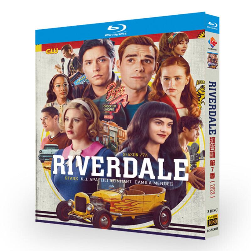 海外ドラマ　リバーデイル シーズン7　3-DISC[Blu-ray]高画質正規品