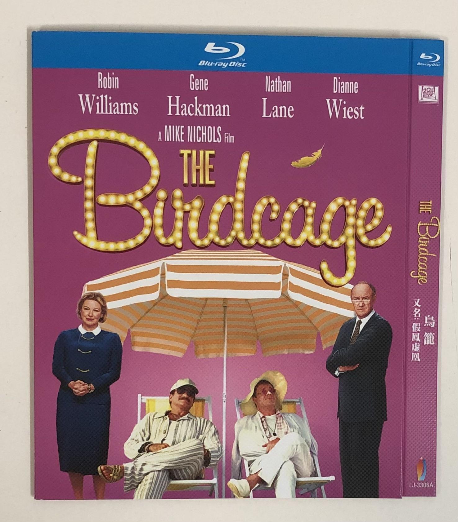 日本語字幕『バードケージ 』ブルーレイ1-DISC[Blu-ray-BOX]高画質海外盤正規品