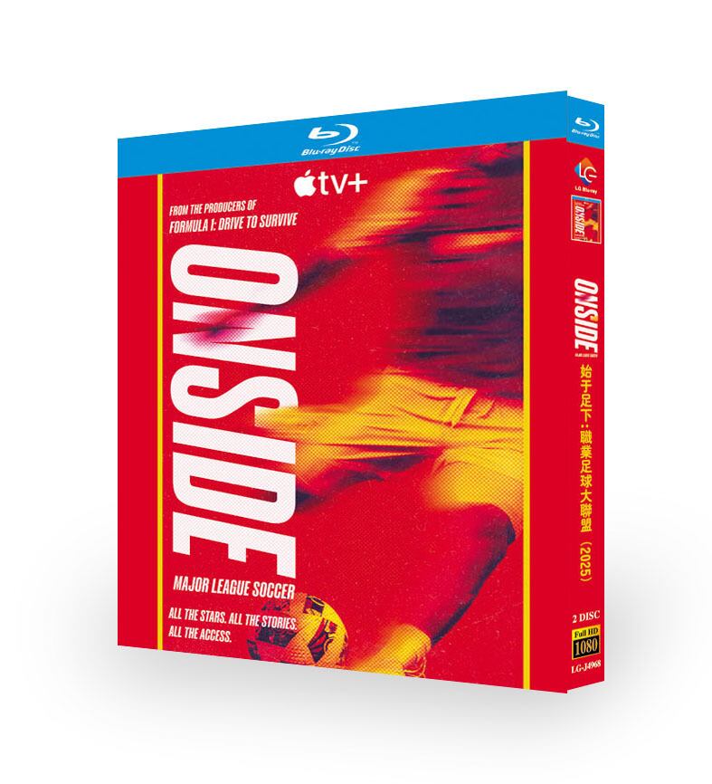 ドキュメンタリー日本語字幕『-onside-major-league-soccer-2025』ブルーレイ2-discblu-ray-box高画質海外盤正規品
