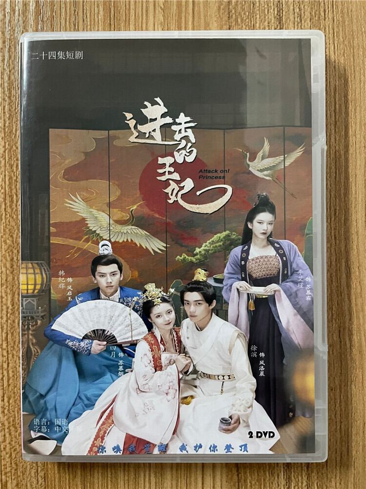 中国ドラマ『進撃的王妃』 2023DVD-BOX 全話 中国盤