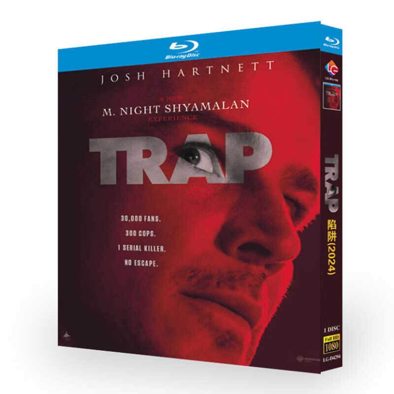 映画日本語字幕『トラップ-2024』ブルーレイ1-discblu-ray-box高画質海外盤正規品