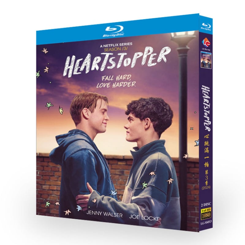日本語字幕『ハートストッパー』シーズン3　ブルーレイ2-DISC[Blu-ray-BOX]高画質海外盤正規品