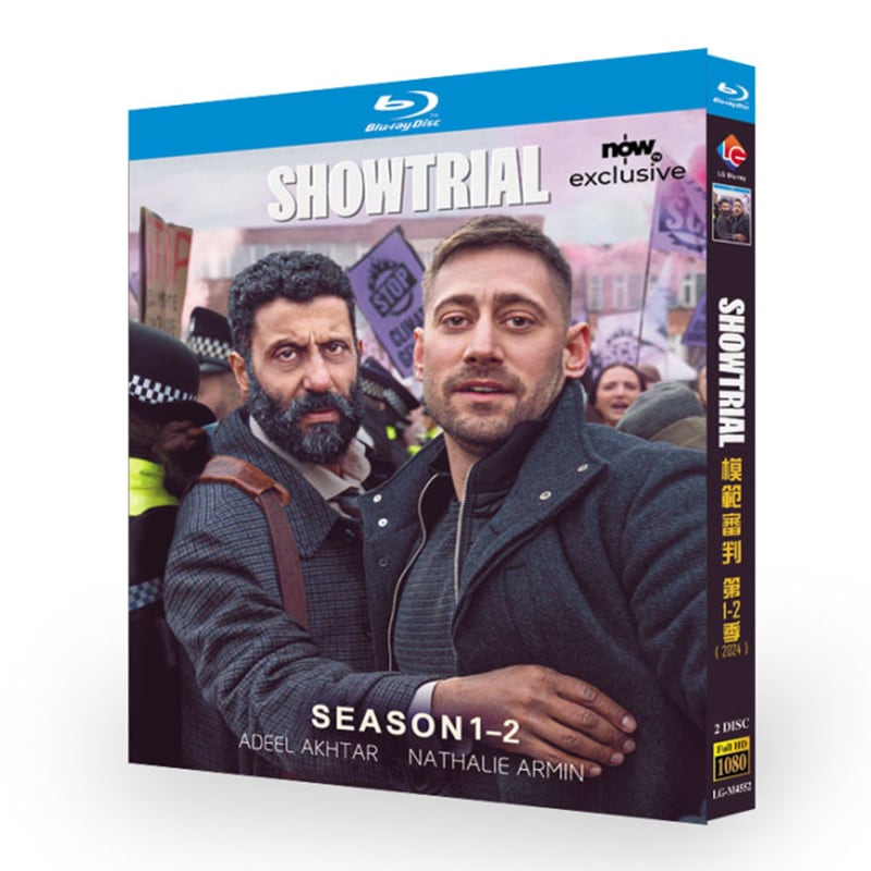 海外ドラマ『Showtrial Season 2 (2024)』ブルーレイ2-DISC[Blu-ray-BOX]高画質海外盤正規品