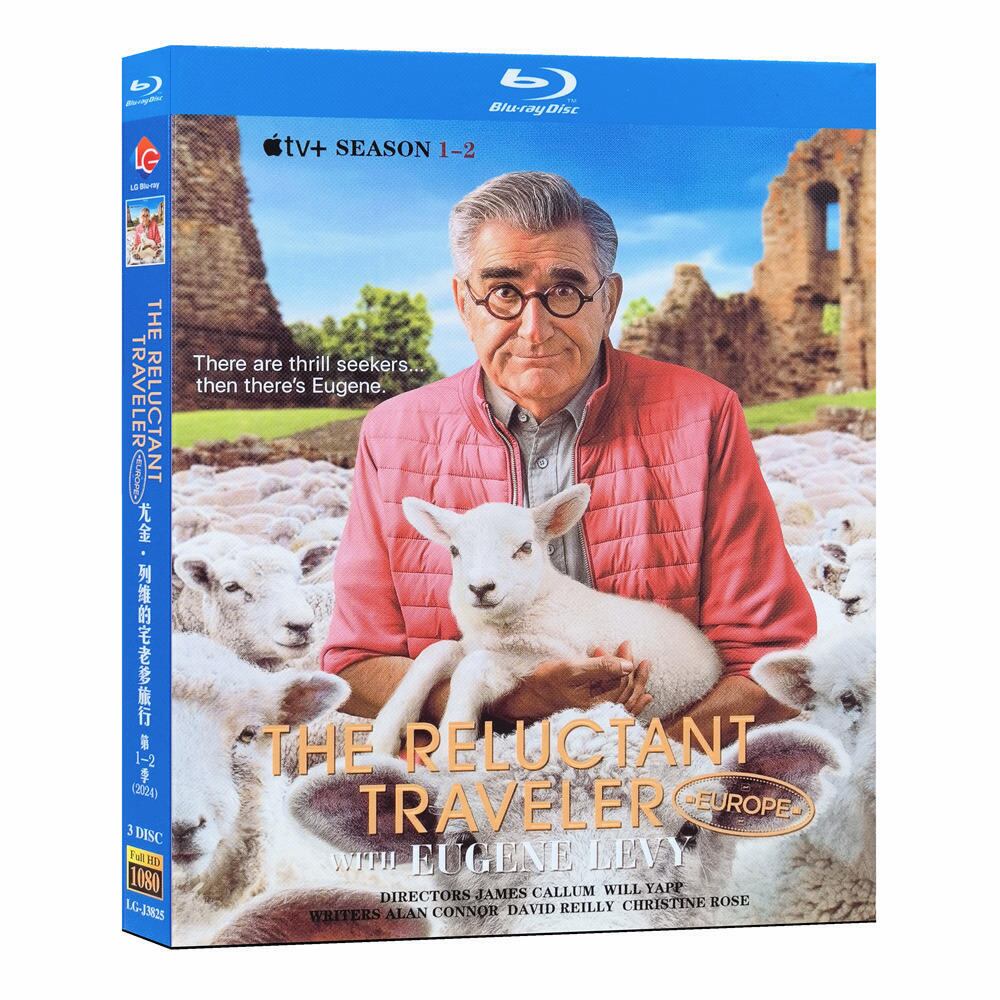 日本語字幕『The Reluctant Traveler Season 1 -』ブルーレイ3-DISC[Blu-ray-BOX]高画質海外盤正規品