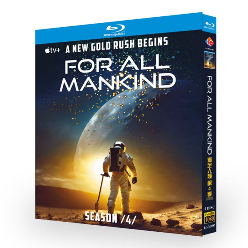 日本語字幕　フォー・オール・マンカインド （シーズン4）ブルーレイ2-DISC[Blu-ray-BOX]高画質海外盤正規品