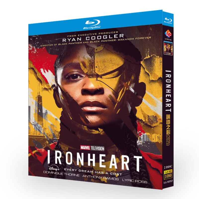 海外ドラマ日本語字幕『アイアンハート/Ironheart (2025) 』ブルーレイ2-DISC[Blu-ray-BOX]