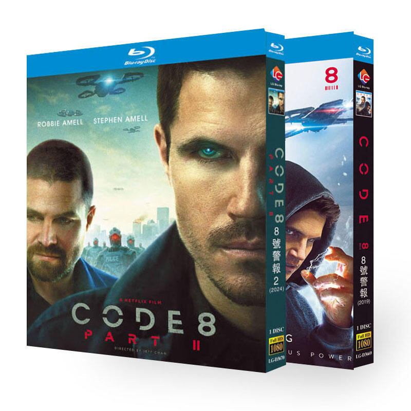 日本語字幕　CODE8/コード・エイト(2019)シリーズ1　ブルーレイ1-DISC[Blu-ray-BOX]高画質海外盤正規品
