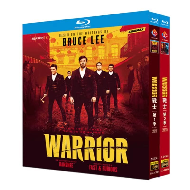 海外ドラマ『ウォリアー: シーズン1』ブルーレイ2-DISC[Blu-ray-BOX]高画質海外盤正規品