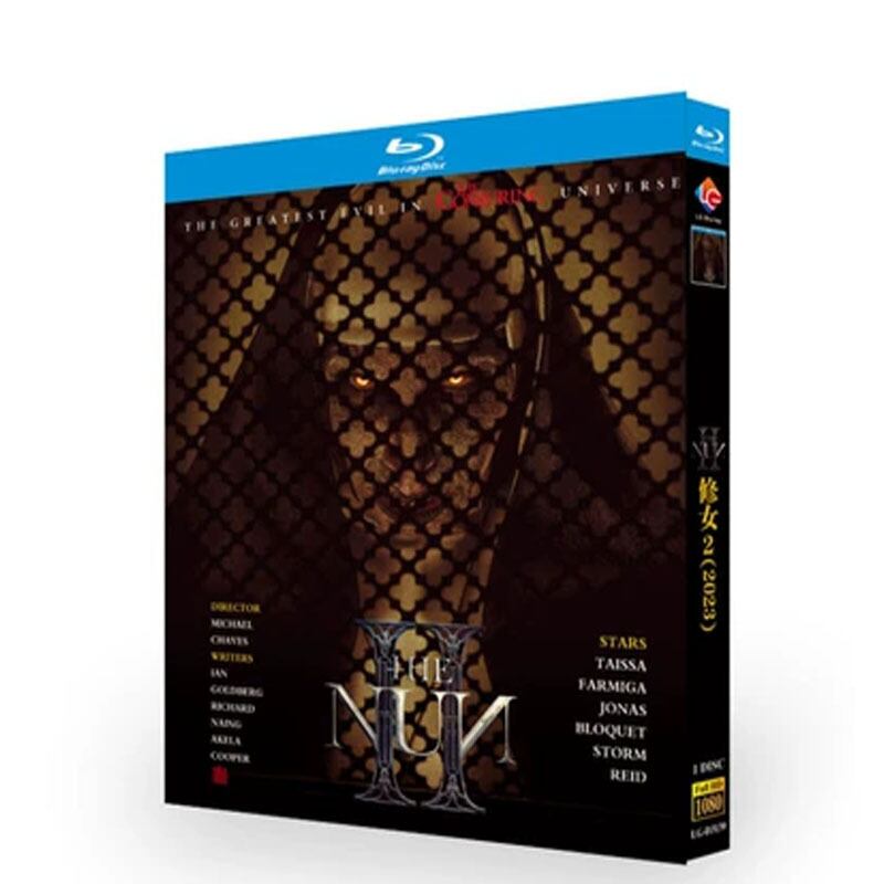映画日本語字幕　ザ・ナンII　The Nun II (2023)　ブルーレイ 1-DISC[Blu-ray-BOX]高画質正規品