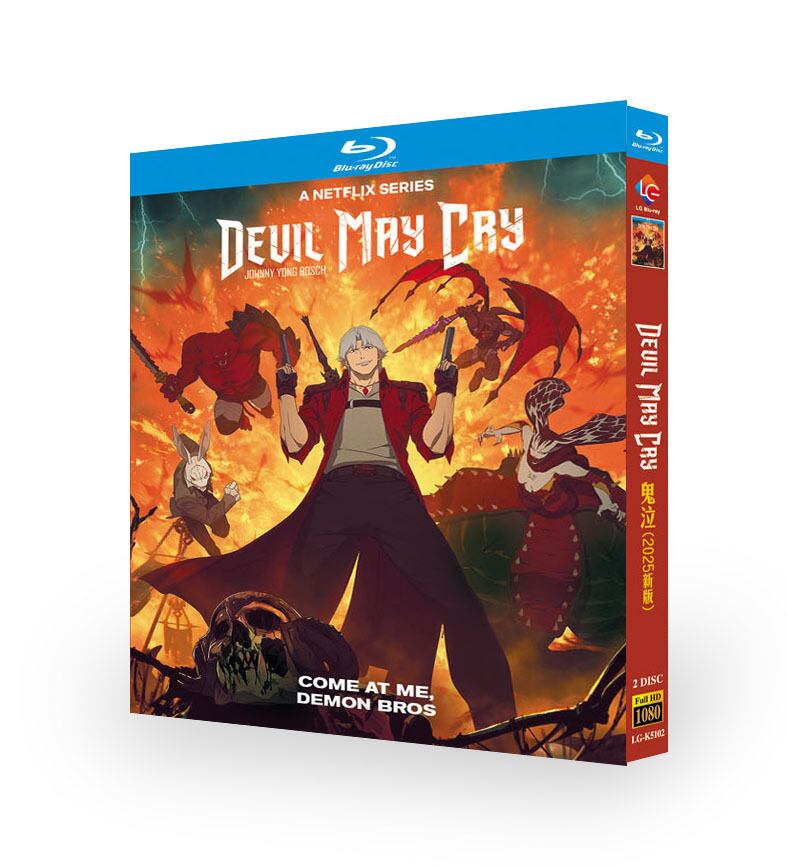 アニメ日本語字幕『デビル メイ クライ　2025』ブルーレイ2-DISC[Blu-ray-BOX]
