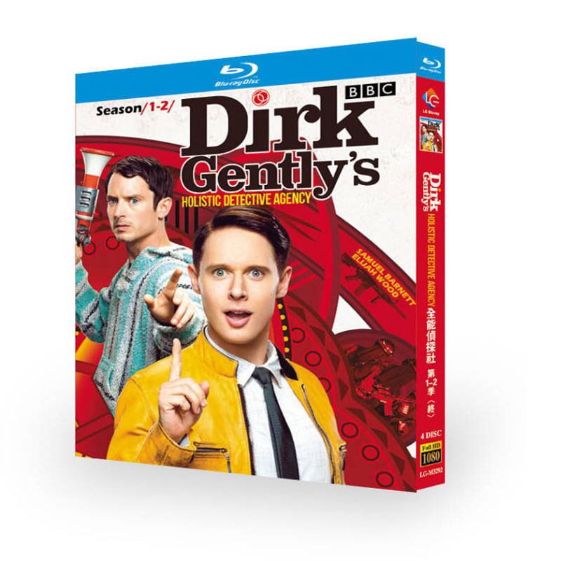 日本語字幕　私立探偵ダーク・ジェントリー 　シリーズ1-2　ブルーレイ4-DISC[Blu-ray-BOX]高画質正規品