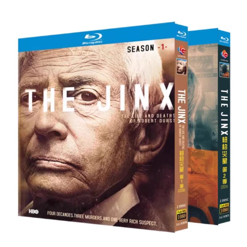『The Jinx Season 2 (2024)』ブルーレイ2-DISC[Blu-ray-BOX]高画質海外盤正規品