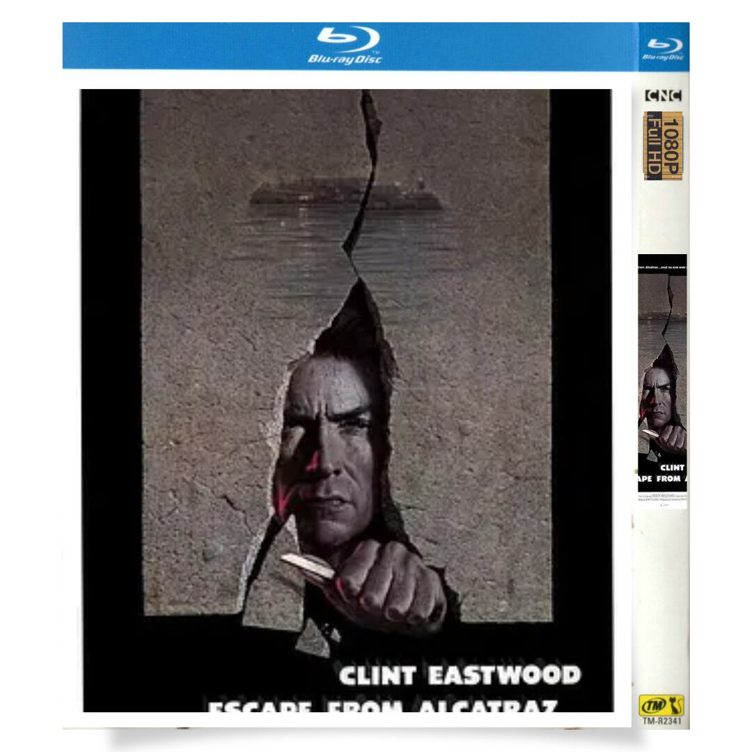 日本語字幕　アルカトラズからの脱出　ブルーレイ1-DISC[Blu-ray-BOX]高画質正規品