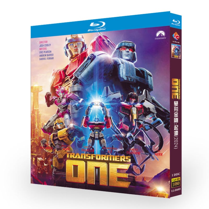 海外映画日本語字幕『トランスフォーマー ONE 』ブルーレイ1-DISC[Blu-ray-BOX]高画質海外盤正規品