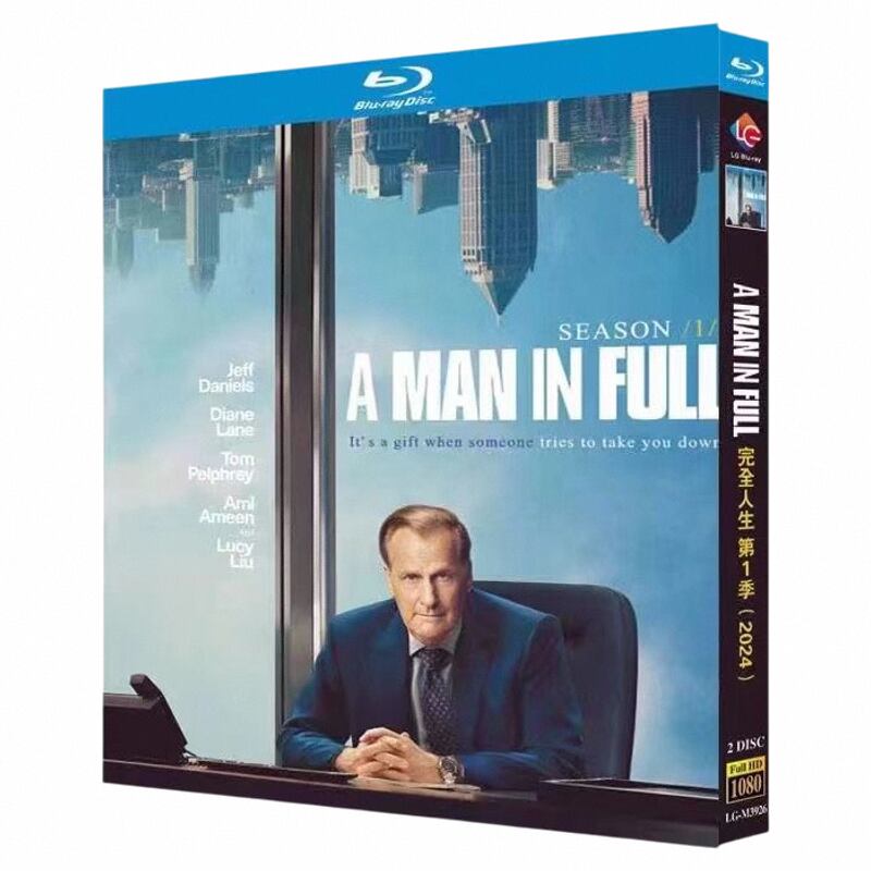 日本語字幕『A Man In Full (2024) 』ブルーレイ2-DISC[Blu-ray-BOX]高画質海外盤正規品