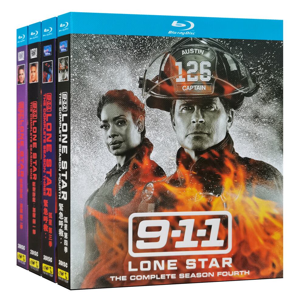 海外ドラマ『9-1-1: LONE STAR シーズン1』ブルーレイ2-DISC[Blu-ray-BOX]高画質海外盤正規品
