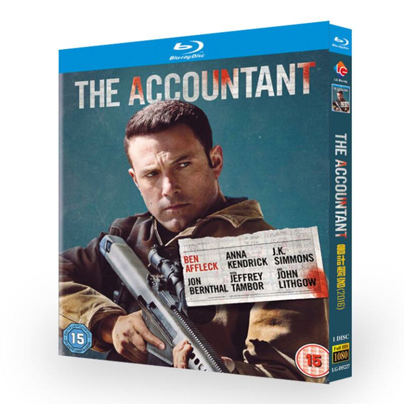 映画日本語字幕『ザ・コンサルタント /The Accountant (2016)』ブルーレイ1-DISC[Blu-ray-BOX]