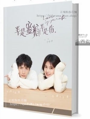 『半是蜜糖半是傷Love is Sweet』袁帥 羅雲熙 江君 白鹿 写真集1冊 A4ポスター4枚 しおり4枚 LOMOカード10枚