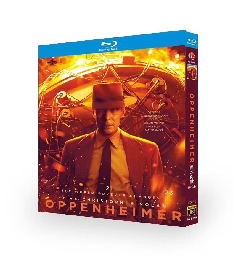『オッペンハイマー』ブルーレイ1-DISC[Blu-ray-BOX]高画質正規品