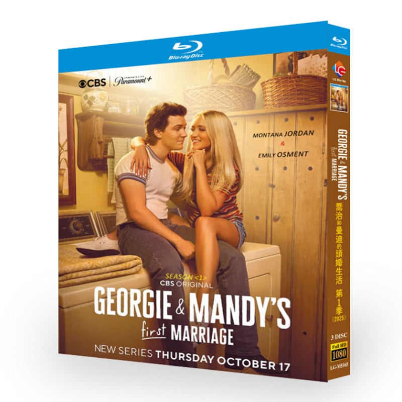 海外ドラマ日本語字幕『Georgie & Mandy's First Marriage Season 1 (2024)』ブルーレイ3-DISC[Blu-ray-BOX]