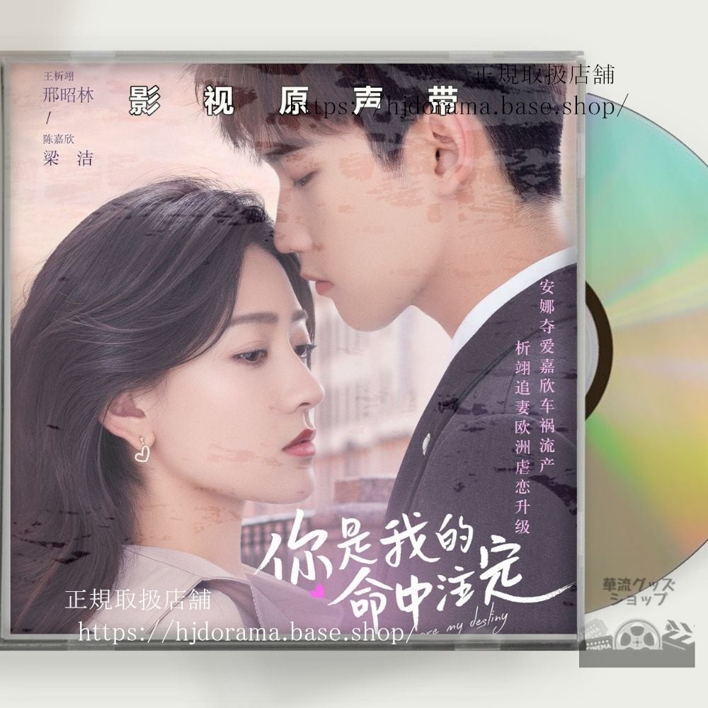 中国ドラマ　運命100％の恋 OST1CD 11曲 袮是我命中注定 You are my destiny