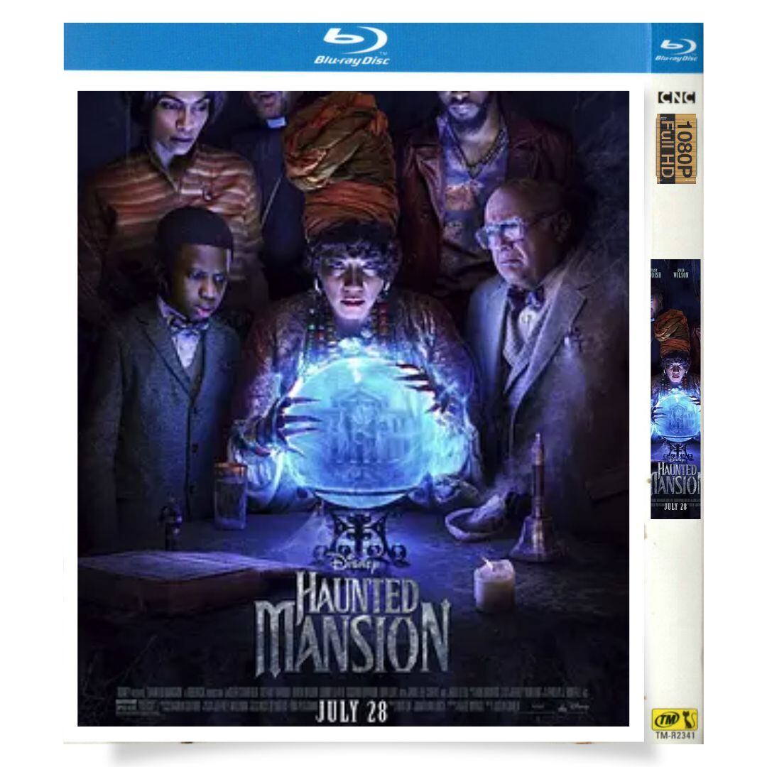 日本語字幕　ホーンテッドマンション (2023) ブルーレイ1-DISC[Blu-ray-BOX]高画質正規品