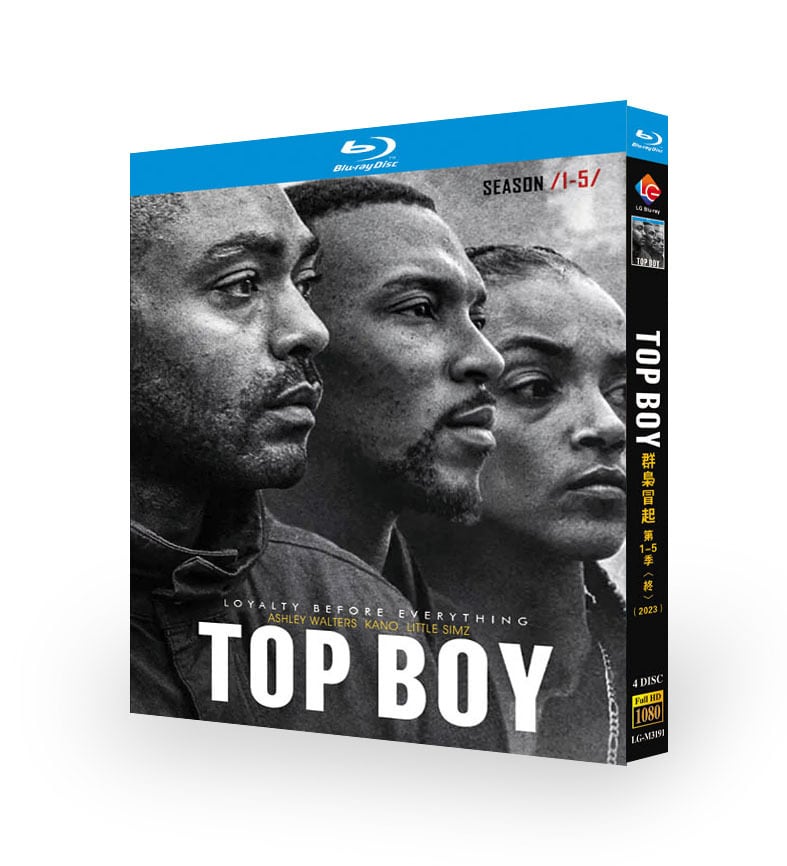 日本語字幕『トップボーイ』シリーズ1-5　ブルーレイ4-DISC[Blu-ray-BOX]高画質正規品