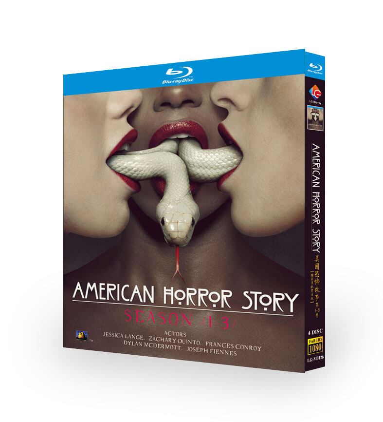 日本語字幕　『アメリカン・ホラー・ストーリー』シリーズ1-3　ブルーレイ4-DISC[Blu-ray-BOX]高画質正規品