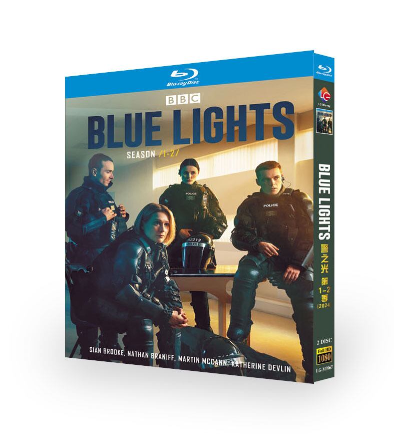 『 Blue Lights（原題）』シリーズ1-2　ブルーレイ2-DISC[Blu-ray-BOX]高画質海外盤正規品