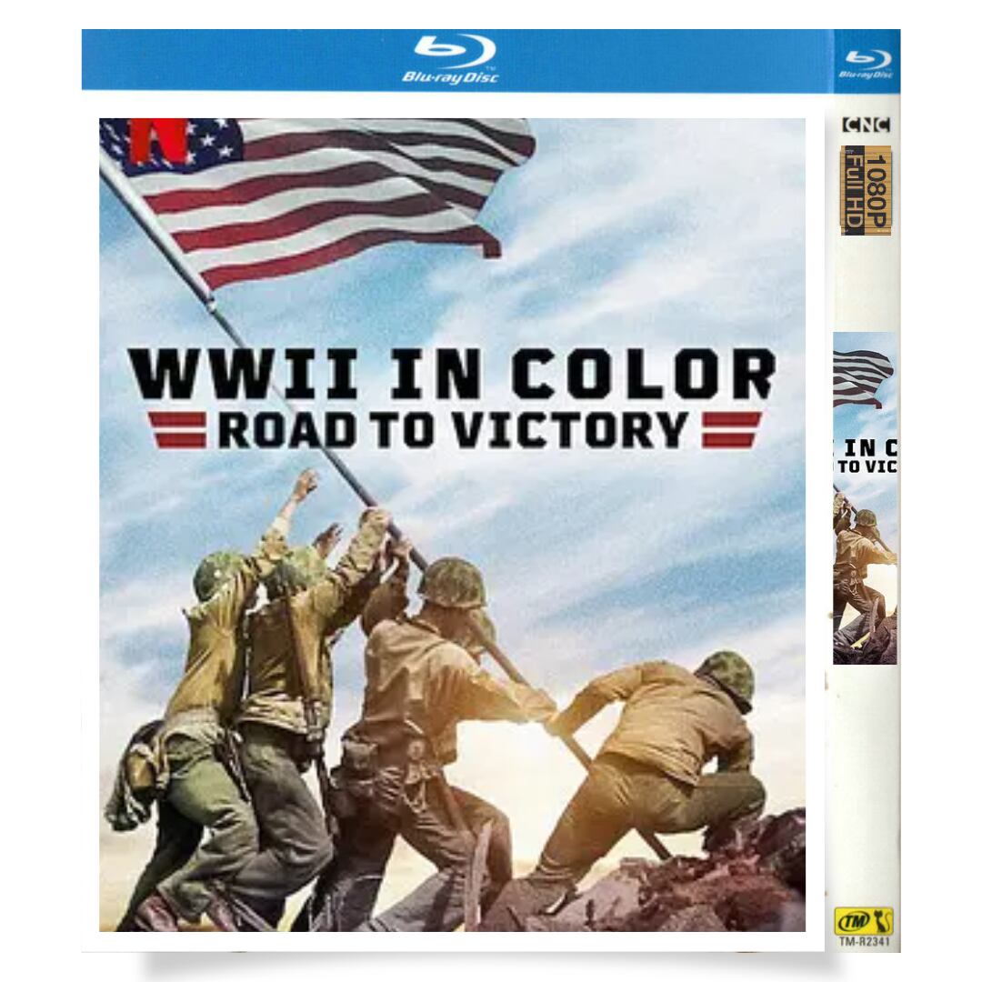 日本語字幕「カラーで甦るwwi 連合国、勝利への道」ブルーレイ2-DISC[Blu-ray-BOX]高画質正規品