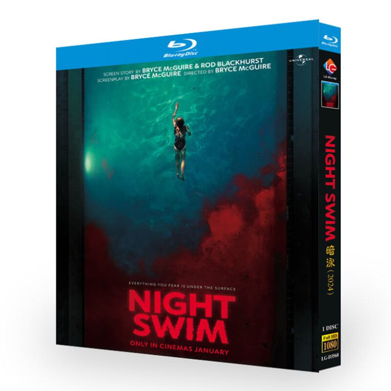映画『ナイトスイム』ブルーレイ1-DISC[Blu-ray-BOX]高画質海外盤正規品