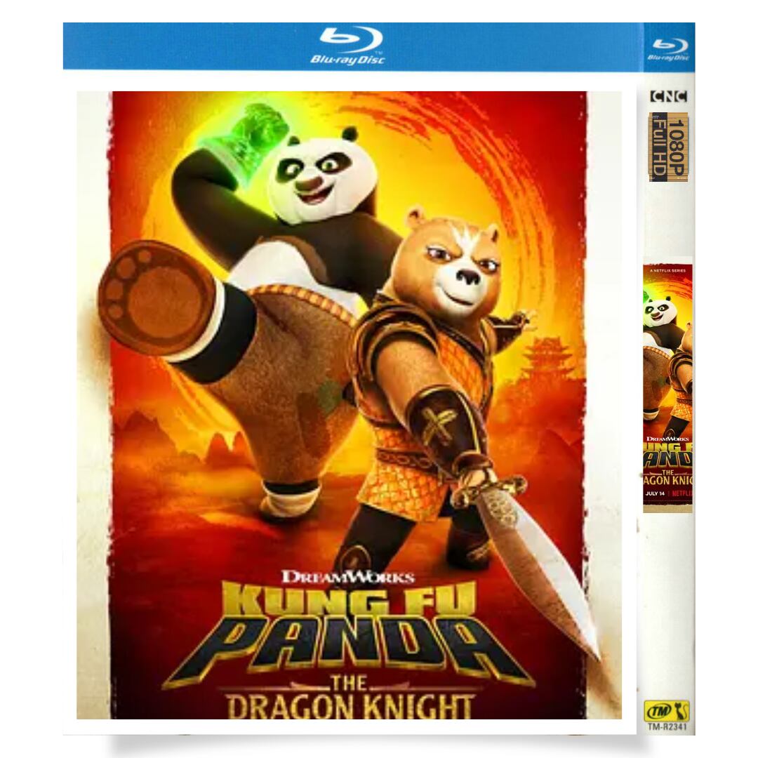 日本語字幕「カンフー・パンダ：龍の戦士たち-（シーズン1）-2022」ブルーレイ2-discblu-ray-box高画質正規品