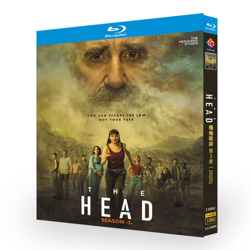 海外ドラマ「the-head-season3」ブルーレイ２-discblu-ray-box高画質海外盤正規品