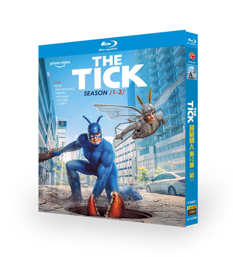 日本語字幕「The Tick / ティック～ 」シーズン1-2　ブルーレイ4-DISC[Blu-ray-BOX]高画質正規品