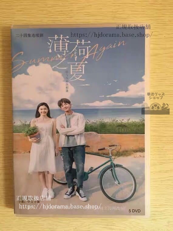 中国ドラマ『薄荷之夏』DVD-BOX 倪珂欣 陳鶴一 チェン ホーイー summer again全話 中国盤 未使用
