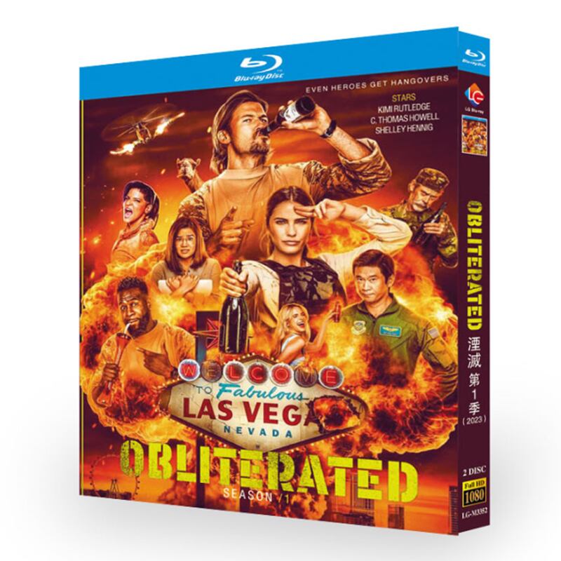 日本語字幕『Obliterated (2023)』ブルーレイ2-DISC[Blu-ray-BOX]高画質正規品