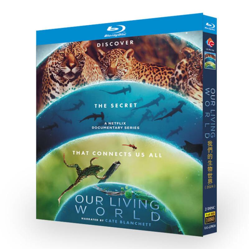 日本語字幕「Our Living World：生きている地球」ブルーレイ2-DISC[Blu-ray-BOX]高画質海外盤正規品
