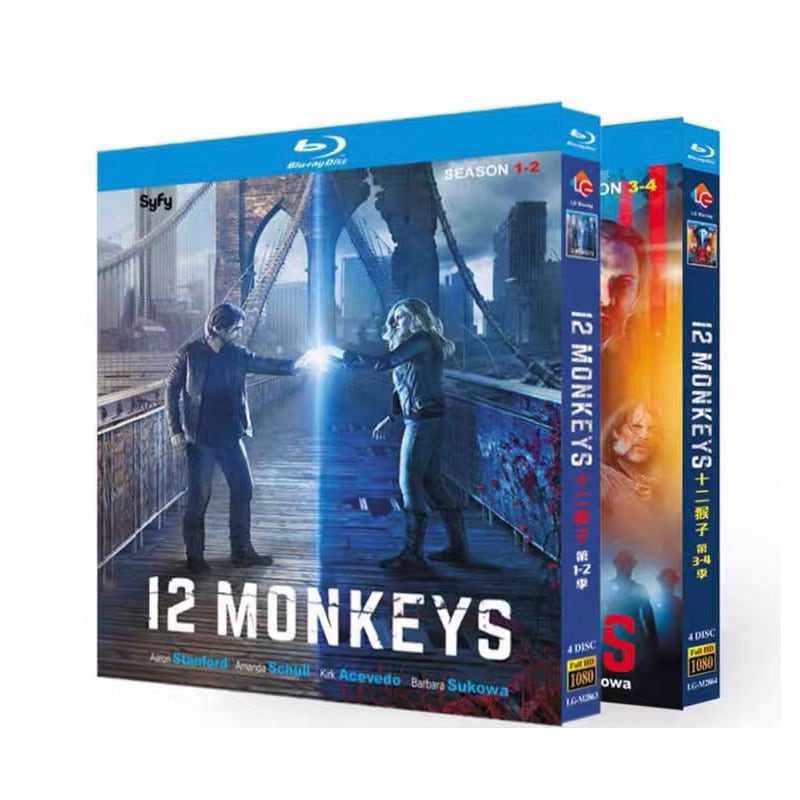 映画　12モンキーズ （シーズン1-2）ブルーレイ 4-DISC[Blu-ray-BOX]高画質正規品