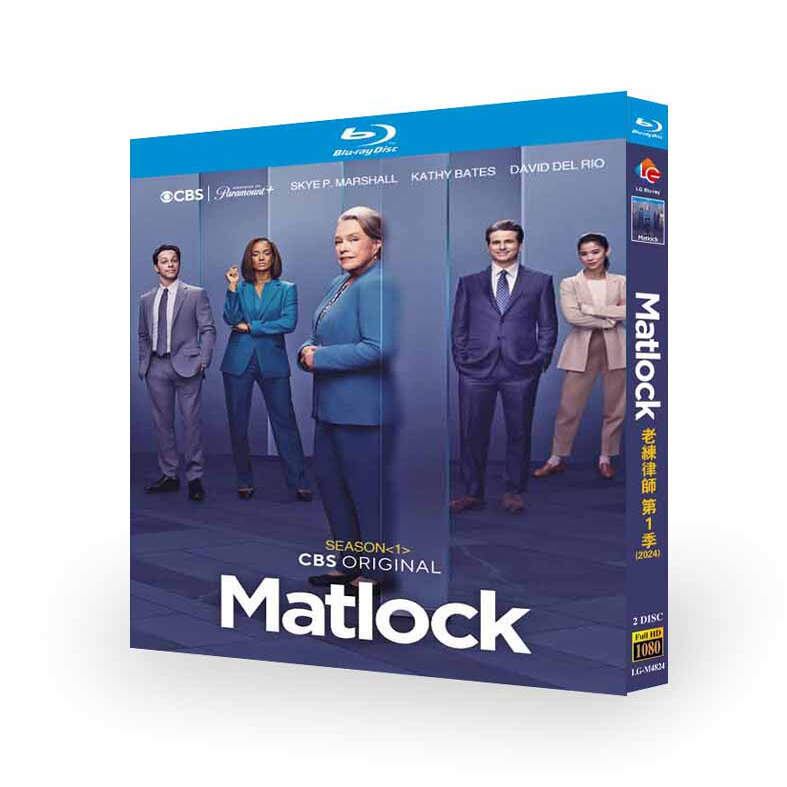 海外ドラマ『マトロック/Matlock Season 1 (2024)』ブルーレイ2-DISC[Blu-ray-BOX]