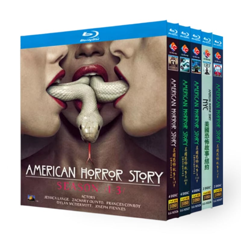『アメリカン・ホラー・ストーリー』シリーズ12　ブルーレイ2-discblu-ray-box高画質海外盤正規品