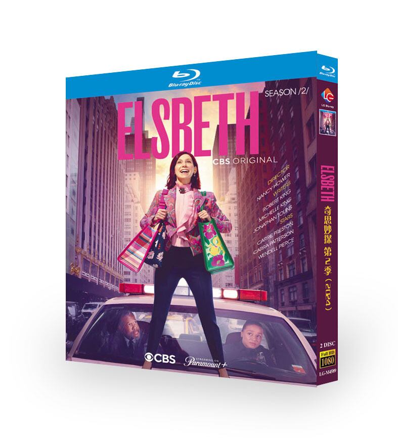 海外ドラマ『 エルズベス シリーズ2/Elsbeth Season 2 (2024)』ブルーレイ2-DISC[Blu-ray-BOX]