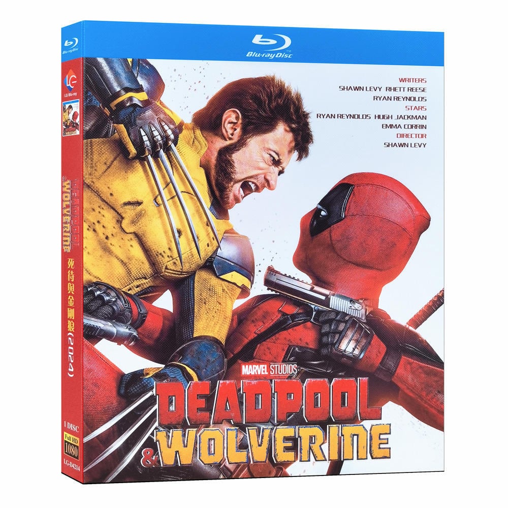 「デッドプール＆ウルヴァリン」ブルーレイ1-DISC[Blu-ray-BOX]高画質海外盤正規品