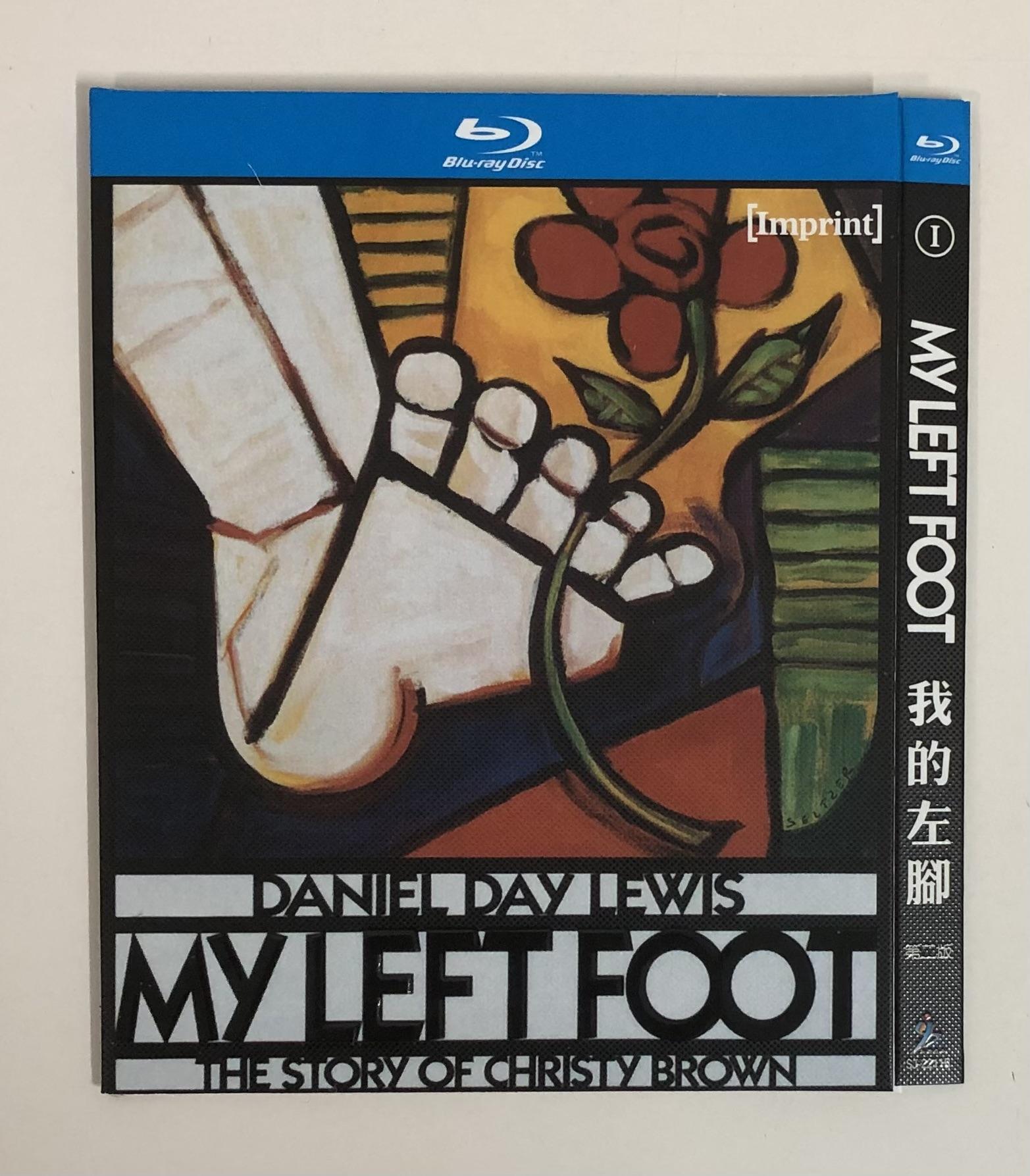 日本語字幕『マイ・レフトフット』ブルーレイ1-DISC[Blu-ray-BOX]高画質海外盤正規品