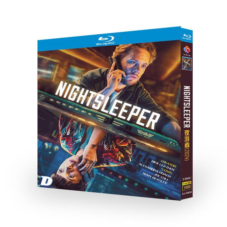 海外ドラマ『 Nightsleeper (2024)』ブルーレイ2-DISC[Blu-ray-BOX]高画質海外盤正規品