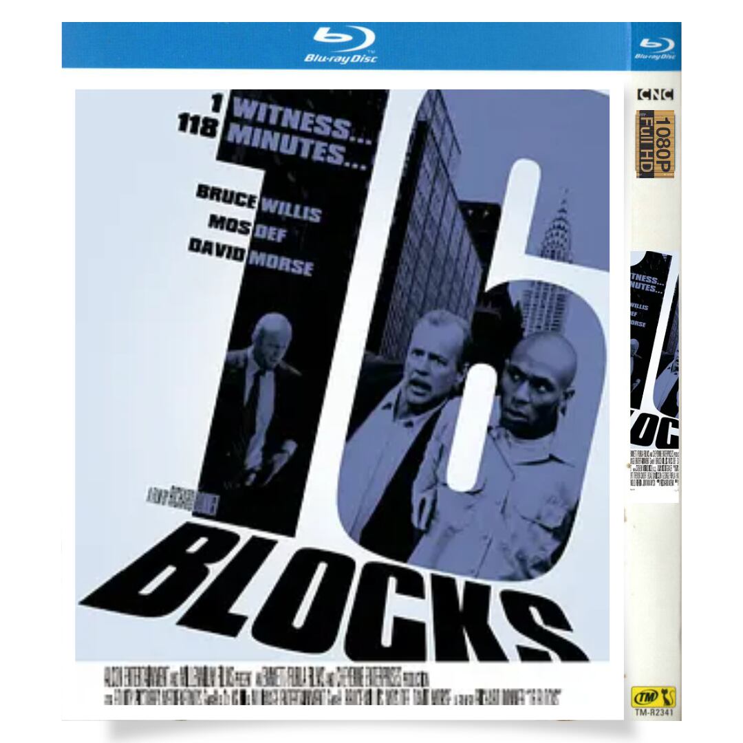 日本語字幕『16ブロック 』ブルーレイ1-DISC[Blu-ray-BOX]高画質正規品